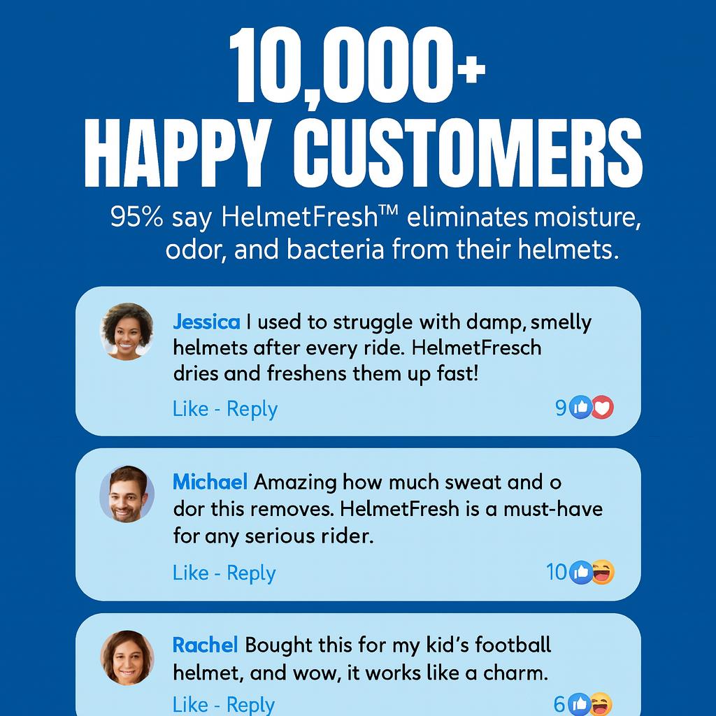 HelmetFresh™ – Smart Helmet Dryer & Odor-Removal System